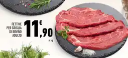 Conad Fettine per griglia di bovino adulto offerta