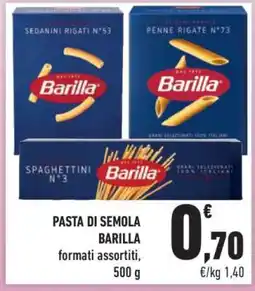 Conad PASTA DI SEMOLA BARILLA offerta