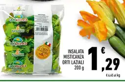 Conad Insalata Misticanza Orti Laziali offerta