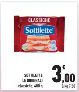 Conad Sottilette Le Originali offerta