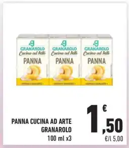 Conad PANNA CUCINA AD ARTE GRANAROLO offerta