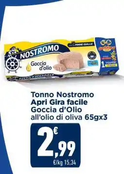 Conad Tonno Nostromo offerta