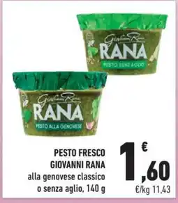 Conad PESTO FRESCO GIOVANNI RANA offerta