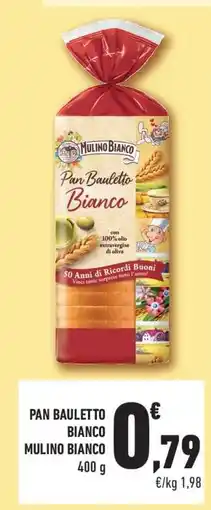 Conad Pan Bauletto Bianco Mulino Bianco offerta
