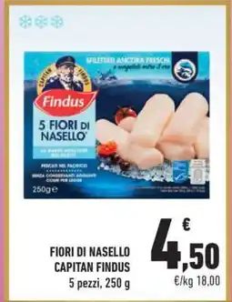 Conad FIORI DI NASELLO CAPITAN FINDUS offerta