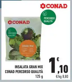 Conad INSALATA GRAN MIX CONAD PERCORSO QUALITÀ offerta
