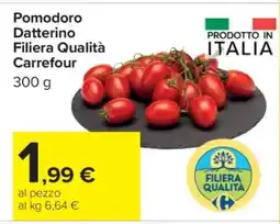 Carrefour Pomodoro Datterino Filiera Qualità Carrefour offerta