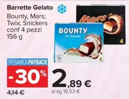 Carrefour Barrette Gelato offerta