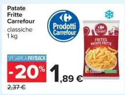 Carrefour Patate Fritte Carrefour offerta
