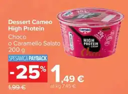 Carrefour Dessert Cameo High Protein offerta