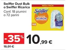 Carrefour Swiffer Dust Bulk o Swiffer Ricarica offerta