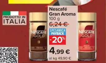Carrefour Nescafé Gran Aroma offerta