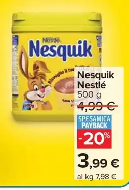 Carrefour NESQUIK NESTLÉ offerta