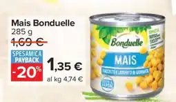 Carrefour Mais BONDUELLE offerta