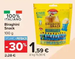 Carrefour Biraghini snack offerta