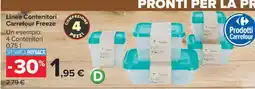 Carrefour Linea Contenitori Carrefour Freeze offerta