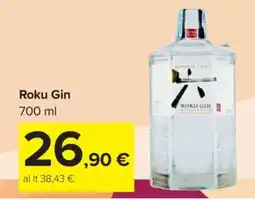 Carrefour Roku Gin offerta