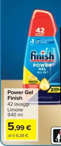 Carrefour Power Gel Finish offerta