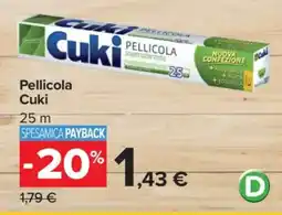 Carrefour Pellicola CUKI offerta
