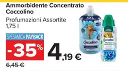 Carrefour Ammorbidente Concentrato Coccolino offerta