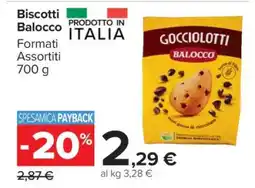 Carrefour Biscotti Balocco offerta