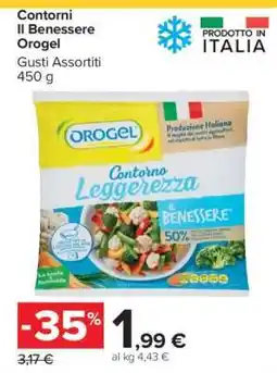 Carrefour Contorni Il Benessere Orogel offerta