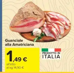 Carrefour Guanciale alla Amatriciana offerta