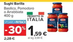 Carrefour Sughi Barilla offerta
