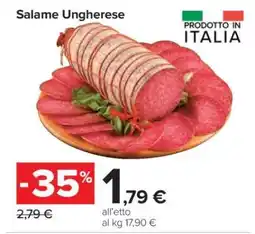 Carrefour Salame Ungherese offerta