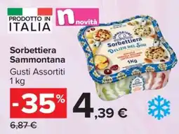 Carrefour SORBETTIERA SAMMONTANA offerta