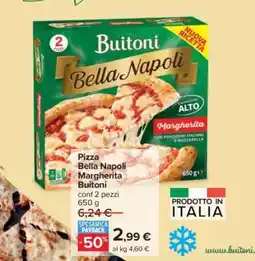 Carrefour Pizza Bella Napoli Margherita Buitoni offerta