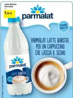 Carrefour Latte barista Parmalat offerta