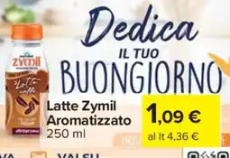 Carrefour Latte Zymil Aromatizzato offerta