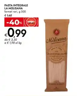 Bennet Pasta integrale LA MOLISANA offerta