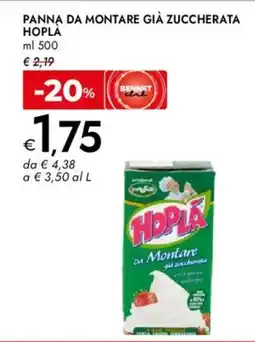 Bennet Panna da montare già zuccherata HOPLA offerta