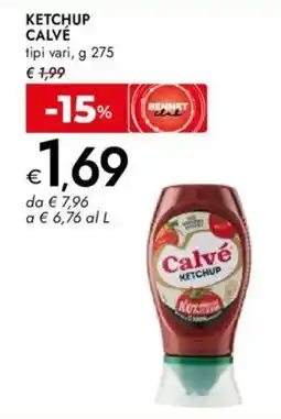 Bennet Ketchup CALVÉ offerta