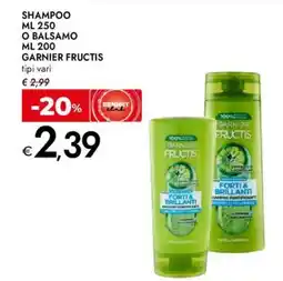 Bennet Shampoo o balsamo GARNIER FRUCTIS offerta