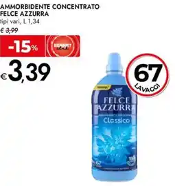 Bennet Ammorbidente concentrato FELCE AZZURRA offerta