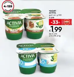 Bennet Yogurt ACTIVIA offerta