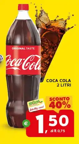 Extra Supermercati Coca cola offerta