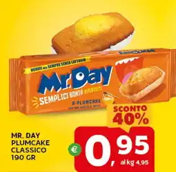 Extra Supermercati Mr. day plumcake classico offerta