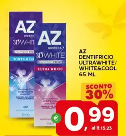 Extra Supermercati Az dentifricio ultrawhite/ white&cool offerta