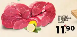 Extra Supermercati Muscolo di scottona di filiera offerta