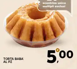Extra Supermercati Torta baba' offerta