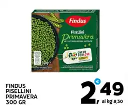 Extra Supermercati Findus pisellini primavera offerta