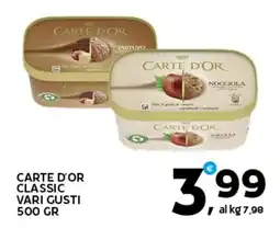 Extra Supermercati Carte d'or classic vari gusti offerta