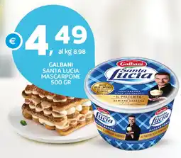 Extra Supermercati Galbani santa lucia mascarpone offerta