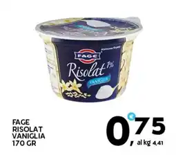 Extra Supermercati Fage risolat vaniglia offerta
