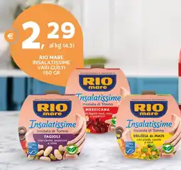 Extra Supermercati Rio mare insalatissime vari gusti offerta
