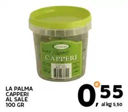 Extra Supermercati La palma capperi al sale offerta